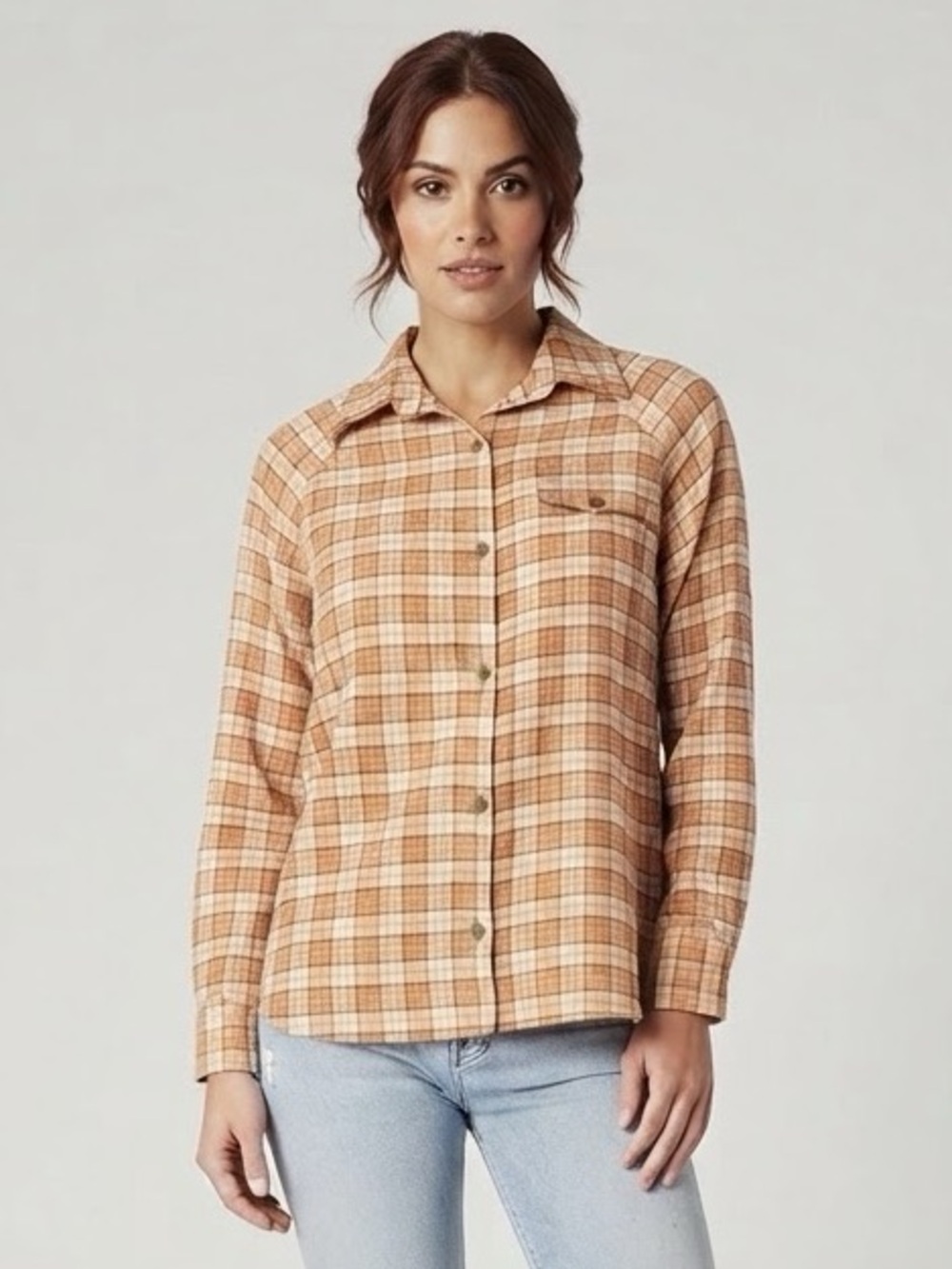 Billabong Plaid Button-Up Shirt